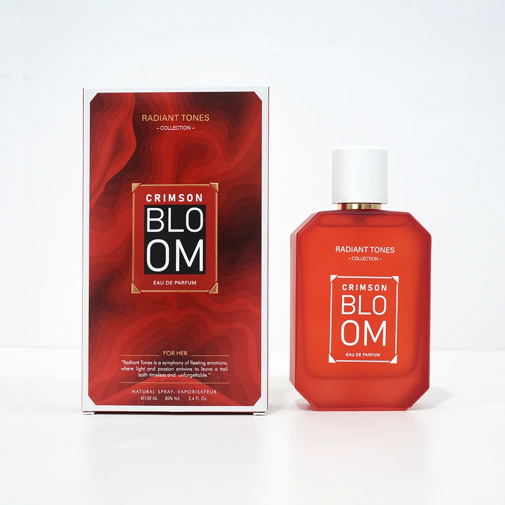 Radiant Tones Crimson Bloom Eau De Parfum - 100ml