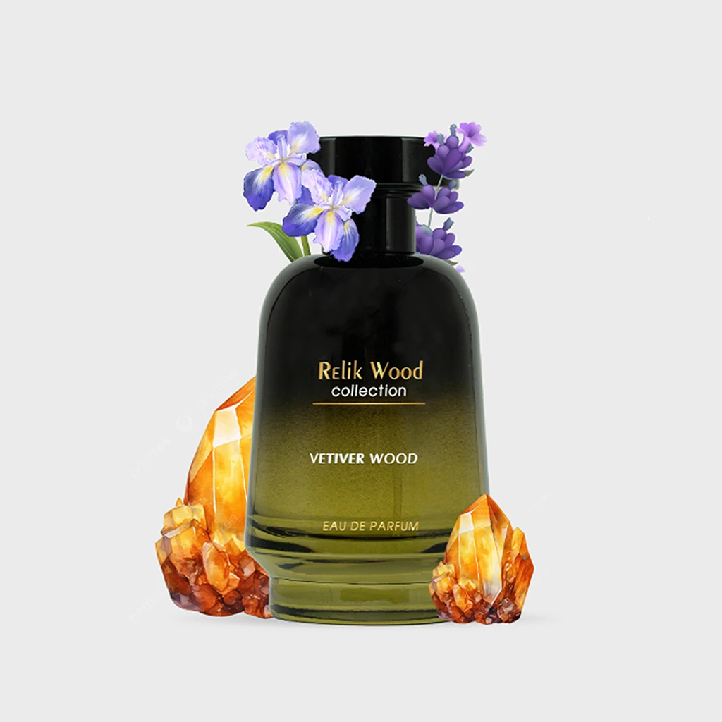 Relik Vetiver Wood EDP for Men - 100ml - Image 4